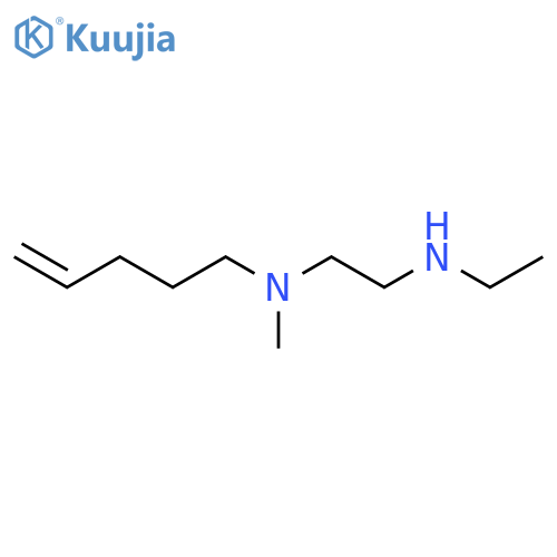 ethyl({2-methyl(pent-4-en-1-yl)aminoethyl})amine structure