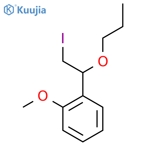 1-(2-iodo-1-propoxyethyl)-2-methoxybenzene structure