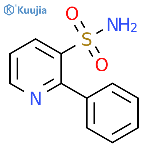 2-phenylpyridine-3-sulfonamide structure