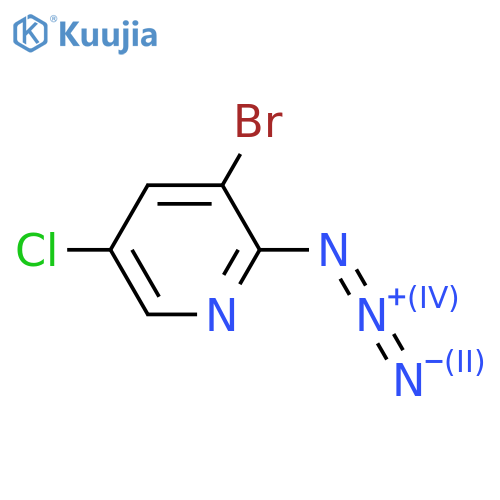 Pyridine, 2-azido-3-bromo-5-chloro-  structure