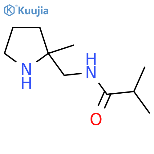 2-Methyl-N-[(2-methylpyrrolidin-2-yl)methyl]propanamide structure