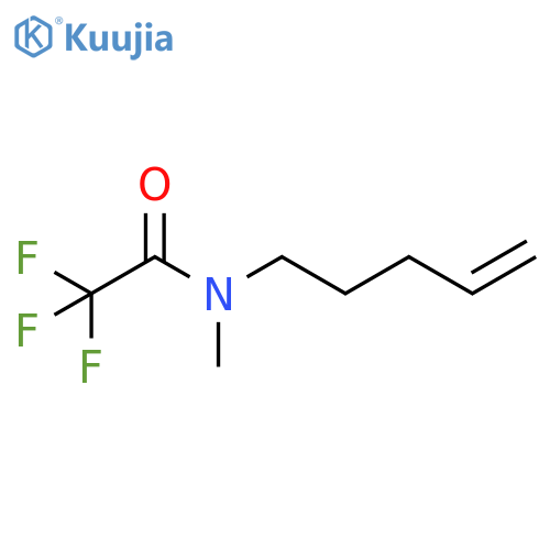 2,2,2-trifluoro-N-methyl-N-(pent-4-en-1-yl)acetamide structure