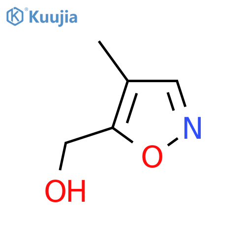 (4-Methylisoxazol-5-YL)methanol structure