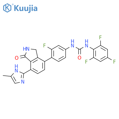 Luxeptinib structure