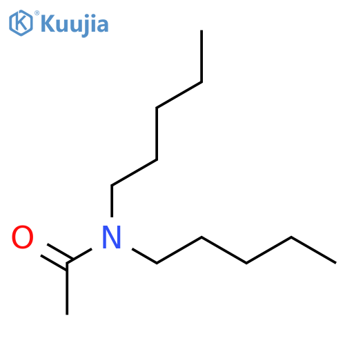 Acetamide,N,N-dipentyl- structure