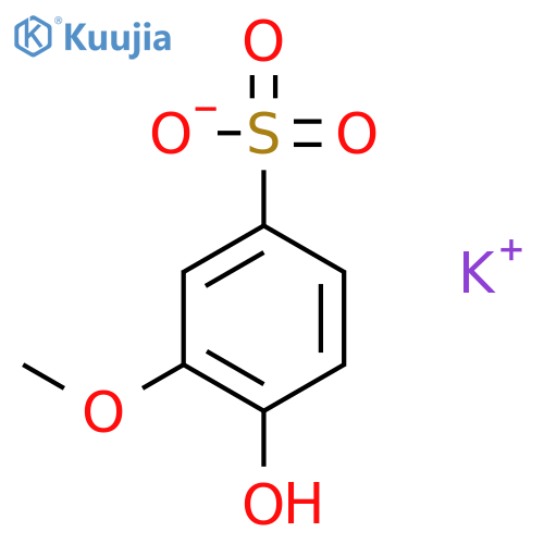 Potassium 4-Guaiacolsulfonate structure