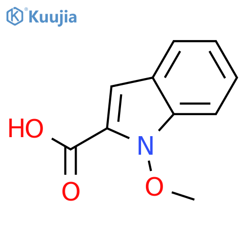 1H-Indole-2-carboxylicacid, 1-methoxy- structure