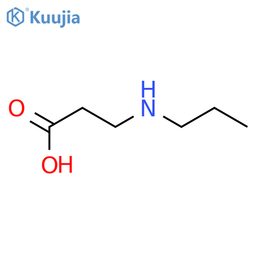 3-(propylamino)propanoic acid structure