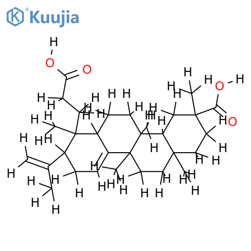 3,4-Seco-4(23),7-multifloradiene-3,29-dioic acid structure
