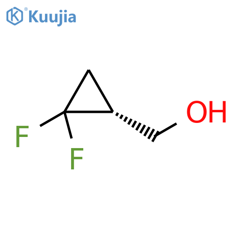 [(1R)-2,2-difluorocyclopropyl]methanol structure