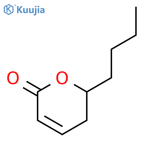 2H-Pyran-2-one,6-butyl-5,6-dihydro- structure