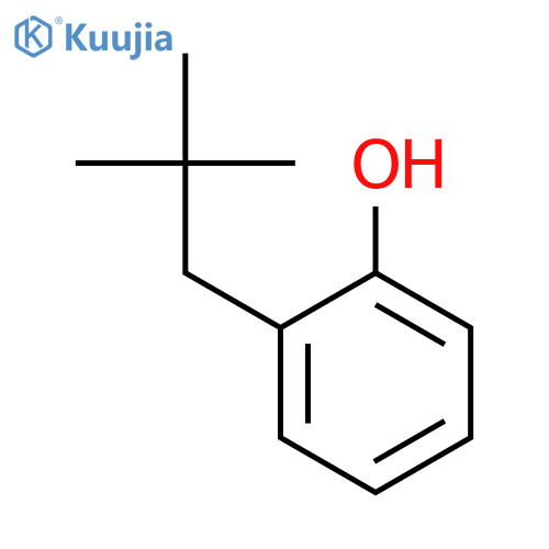 2-(2,2-dimethylpropyl)phenol structure