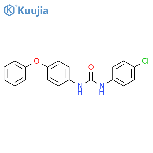 1-(4-chlorophenyl)-3-(4-phenoxyphenyl)urea structure