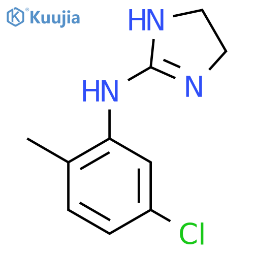 N-(5-Chloro-2-methylphenyl)-4,5-dihydro-1H-imidazol-2-amine structure