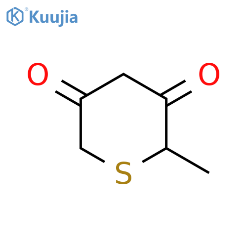 2-methylthiane-3,5-dione structure