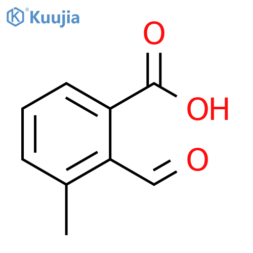 2-formyl-3-methylbenzoic acid structure