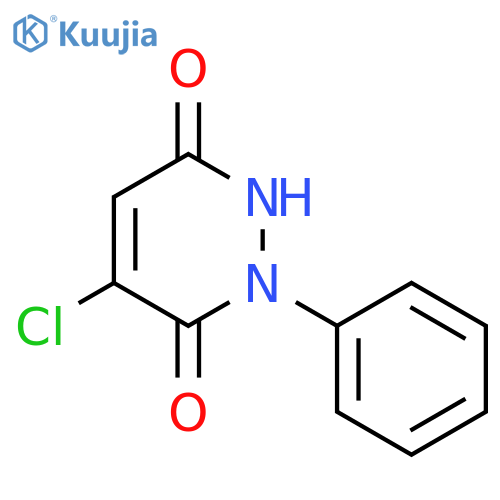 3,6-Pyridazinedione,5-chloro-1,2-dihydro-1-phenyl- structure