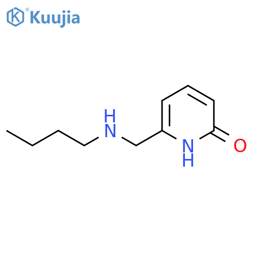 6-[(Butylamino)methyl]-1,2-dihydropyridin-2-one structure