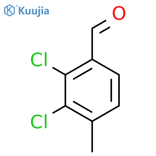 2,3-Dichloro-4-methylbenzaldehyde structure