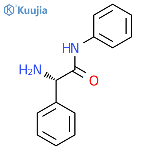 (S)-2-Amino-n,2-diphenylacetamide structure