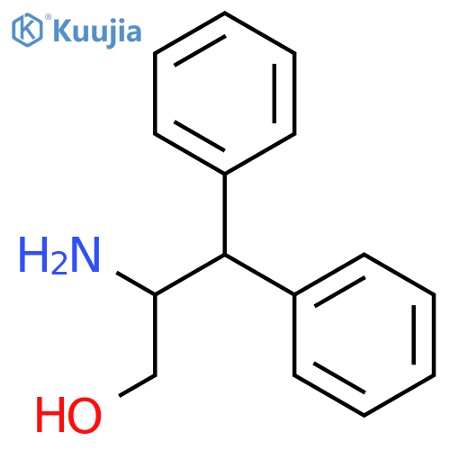 (2R)-2-amino-3,3-diphenylpropan-1-ol structure