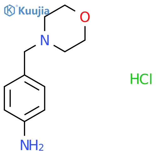 4-(Morpholinomethyl)aniline hydrochloride structure