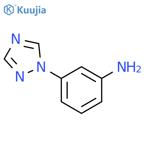 3-(1,2,4-Triazol-1-yl)aniline structure