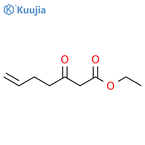Ethyl 3-oxohept-6-enoate structure