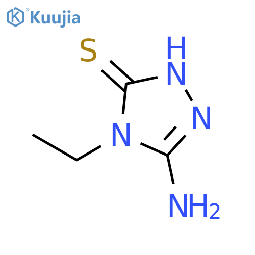3H-1,2,4-Triazole-3-thione, 5-amino-4-ethyl-2,4-dihydro- structure