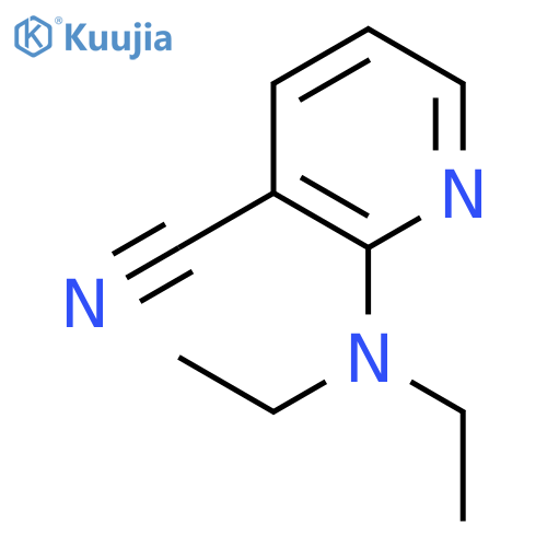 2-(Diethylamino)nicotinonitrile structure