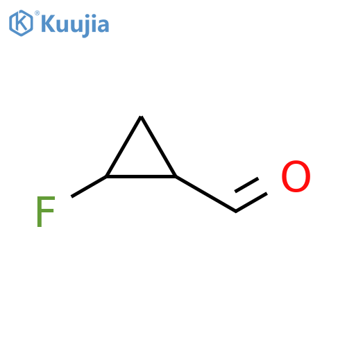 Cyclopropanecarboxaldehyde, 2-fluoro- structure