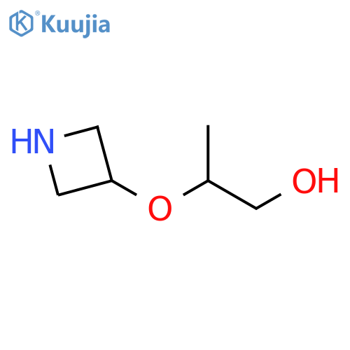 2-(Azetidin-3-yloxy)propan-1-ol structure