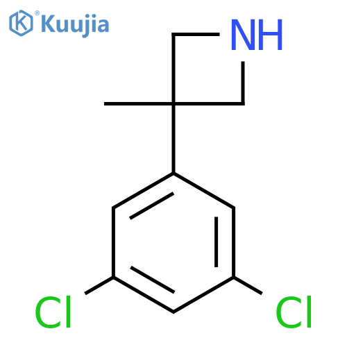 3-(3,5-Dichlorophenyl)-3-methylazetidine structure