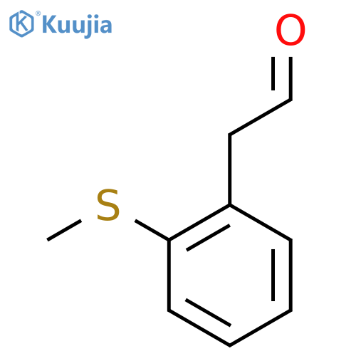 2-2-(methylsulfanyl)phenylacetaldehyde structure