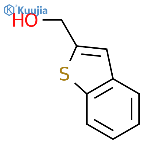 2-(Hydroxymethyl)benzobthiophene structure
