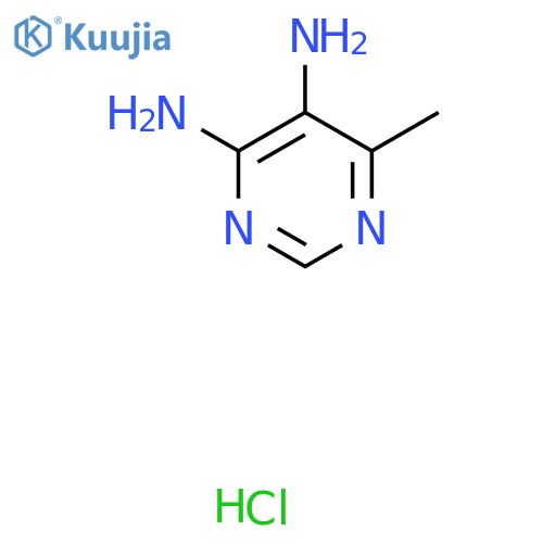 4,5-Diamino-6-methylpyrimidine Hydrochloride structure