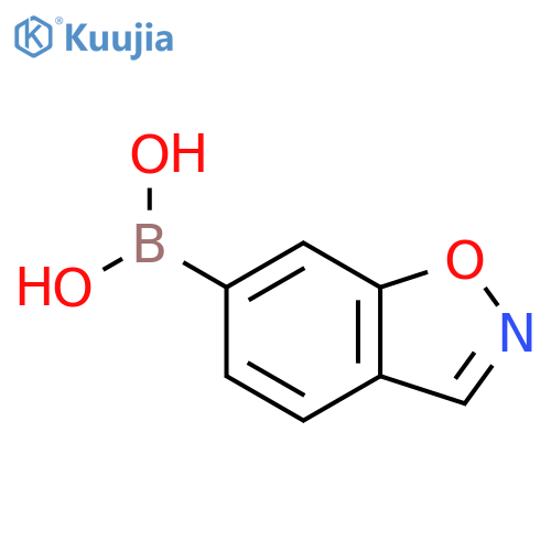 Benzo[d]isoxazole-6--boronic acid structure