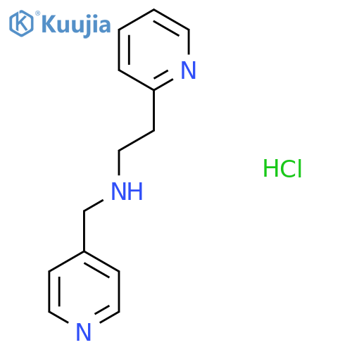 2-(Pyridin-2-yl)ethyl(pyridin-4-ylmethyl)amine Hydrochloride structure