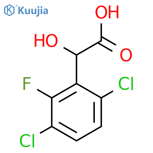 3,6-Dichloro-2-fluoromandelic acid structure