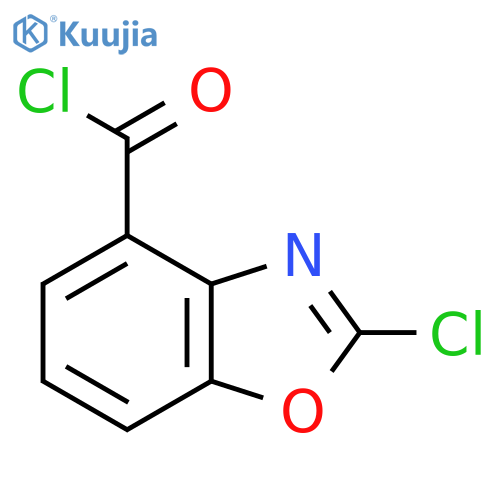 2-Chlorobenzo[d]oxazole-4-carbonyl chloride structure