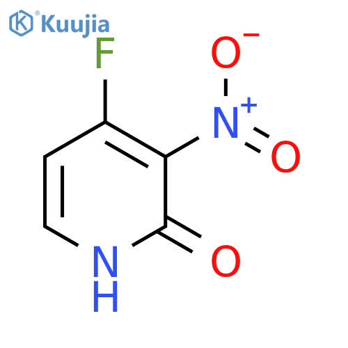 4-Fluoro-2-hydroxy-3-nitropyridine structure