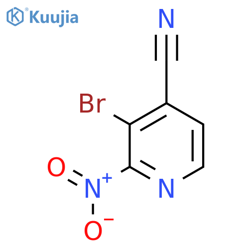 3-Bromo-2-nitroisonicotinonitrile structure