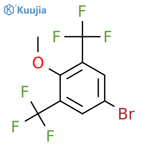 2,6-Bis(trifluoromethyl)-4-bromoanisole structure