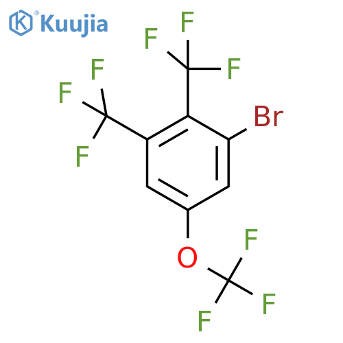 3,4-Bis(trifluoromethyl)-5-bromo(trifluoromethoxy)benzene structure