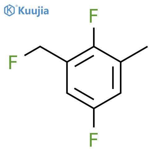 2,5-Difluoro-3-(fluoromethyl)toluene structure