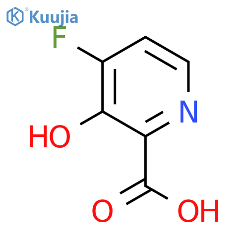 4-Fluoro-3-hydroxypicolinic acid structure