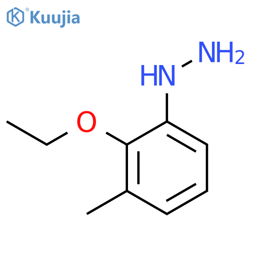 2-Ethoxy-3-methylphenylhydrazine structure