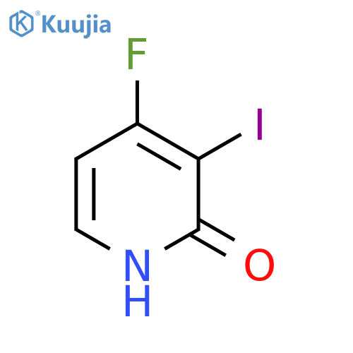 4-Fluoro-2-hydroxy-3-iodopyridine structure