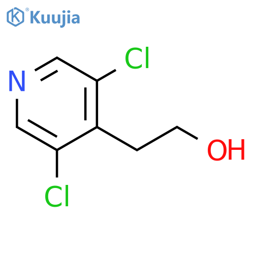2-(3,5-dichloropyridin-4-yl)ethanol structure