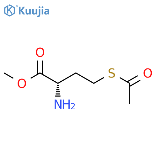 L-Homocysteine, S-acetyl-, methyl ester structure